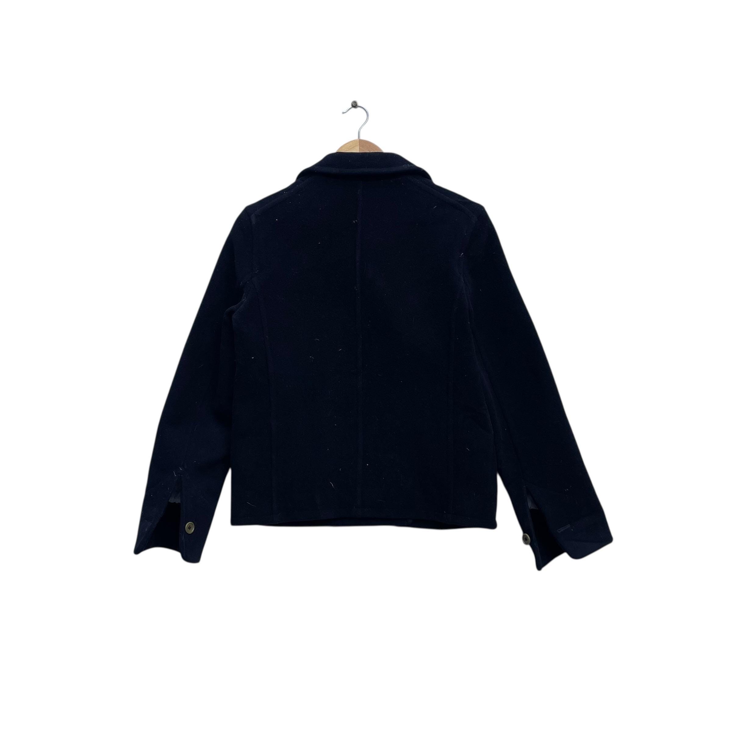 ヴィンテージ マーガレット・ハウエル ウール ダブルブレスト コート