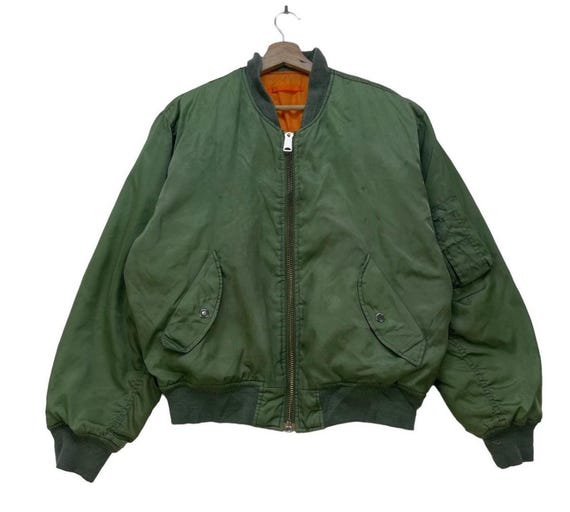 Buy Vintage Bomber Us Air Force Type Ma 1 Jacket Size Medium