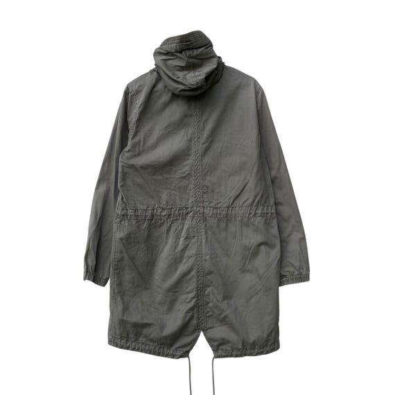 ジャーナルスタンダード　army twill fish tail coat 黒L Japanese Divided Fishtail Parka Military Jacket - Etsy