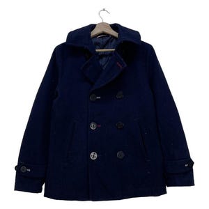 Giacca calda e leggera Beams Peacoat