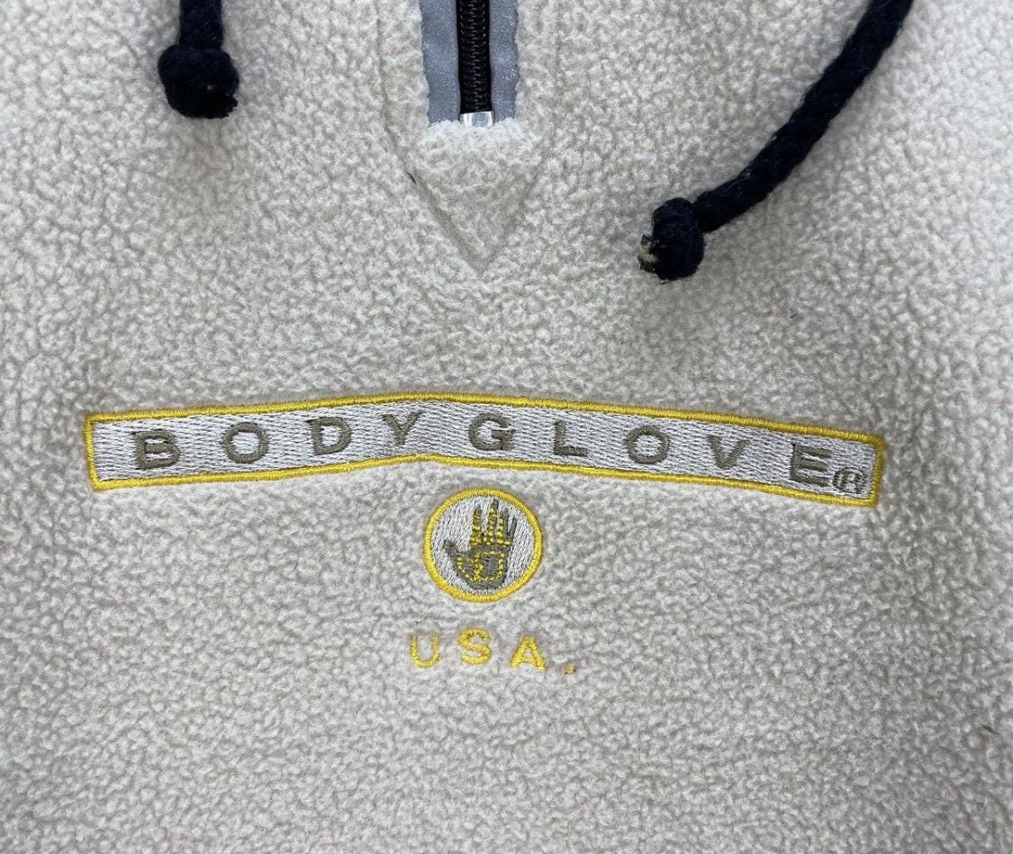 Vintage Body Glove USA Half Zipper Fleece Pullover Jacket - Etsy