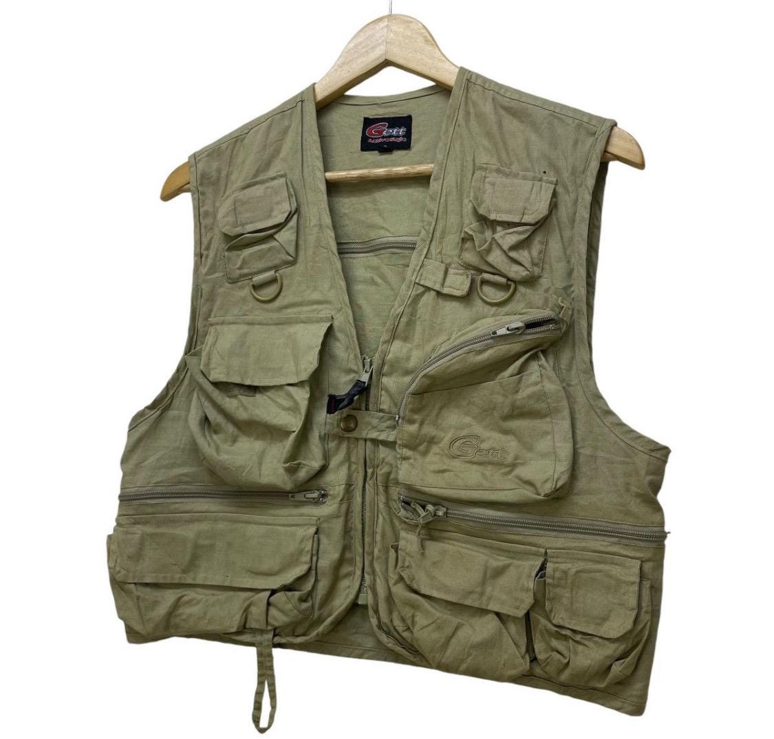 Vintage Gett Fishing Vest Tactical Jacket Size Large - Etsy Canada