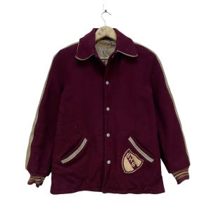 50s Varsity Jacket - Etsy Canada