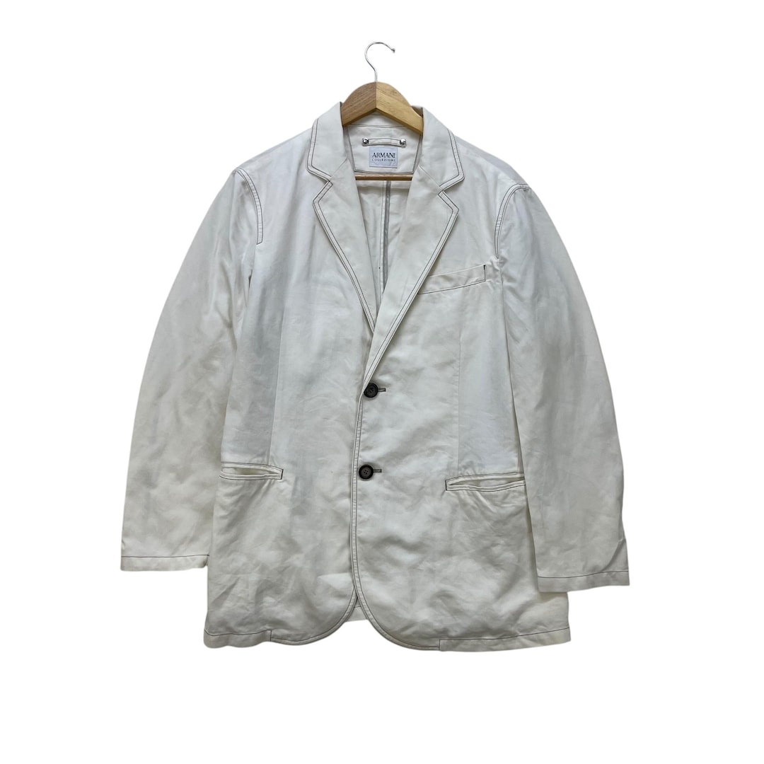 Vintage Armani Collezioni Casual Jacket - Etsy Finland