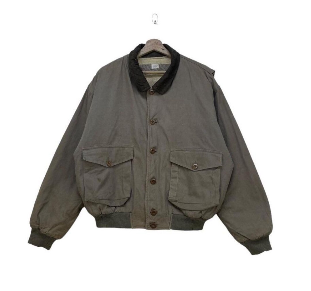 90s Dezert ボンバージャケット Vintage Aecept Dezert INC Bomber Japanese Brand Stripe