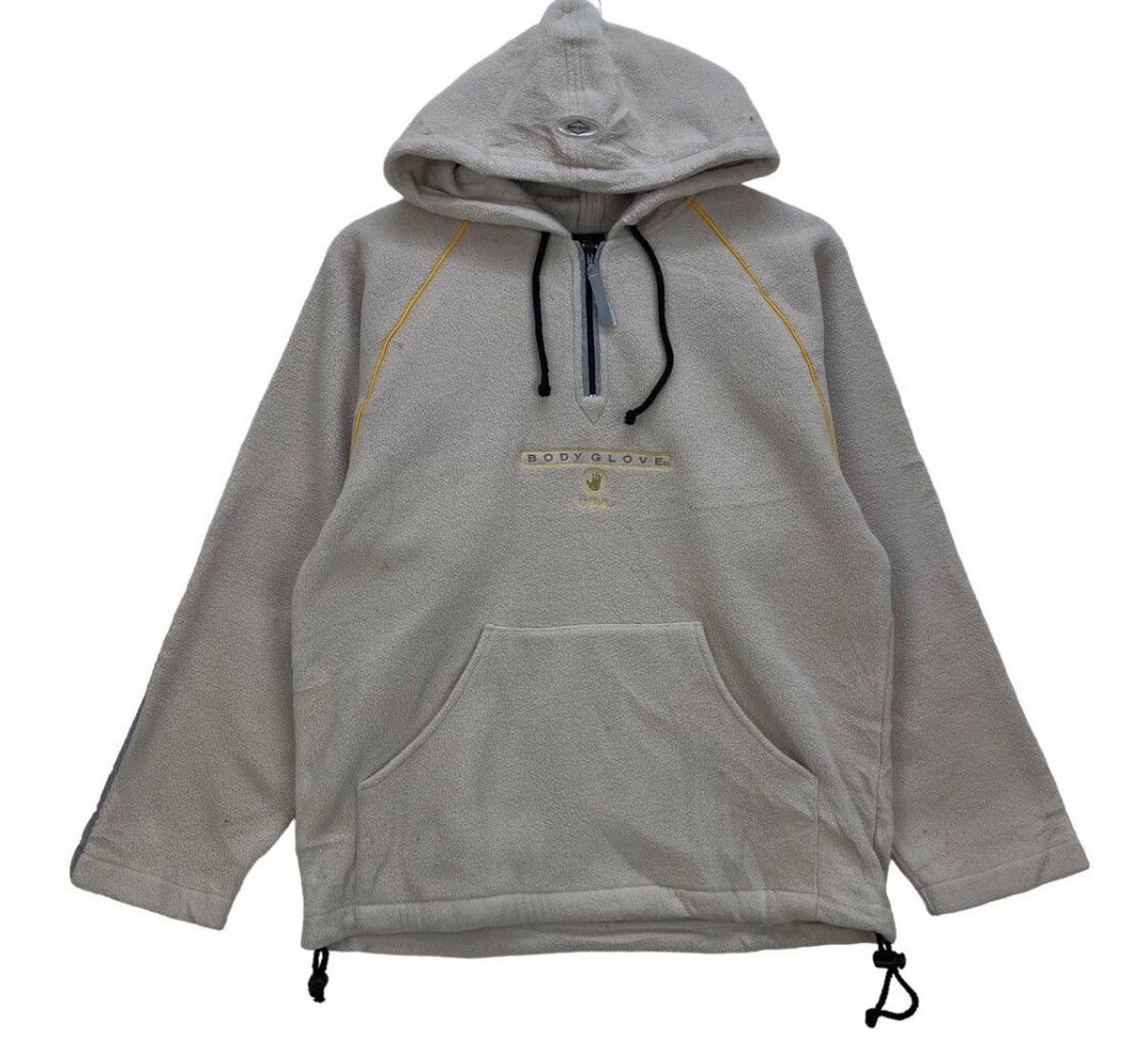 ヴィンテージ80’s BODY GLOVE パーカー Vintage Body Glove USA Half Zipper Fleece Pullover Jacket - Etsy