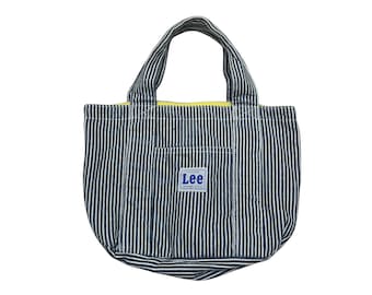 Vintage Lee Hikory Stripe Tote Bag