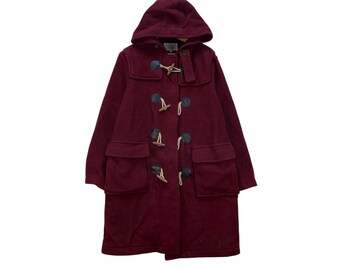 Vintage Japanese Brand Takeo Kickuchi Daily Wear Duffle Long Coat Wool Jacket