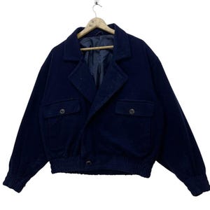 Vintage Balenciaga Paris Wool Double Collar Jacket