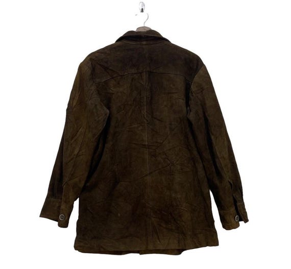 Vintage Intermezzo Suede Cowhide Leather Durban Jacket Size