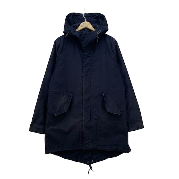 FRED PERRY｜16AW Fishtail Parka（Navy・M） Vintage Fred Perry Fishtail Parka Jacket With Detachable Hood