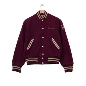 Vintage Varsity Wool Jacket Made In Usa