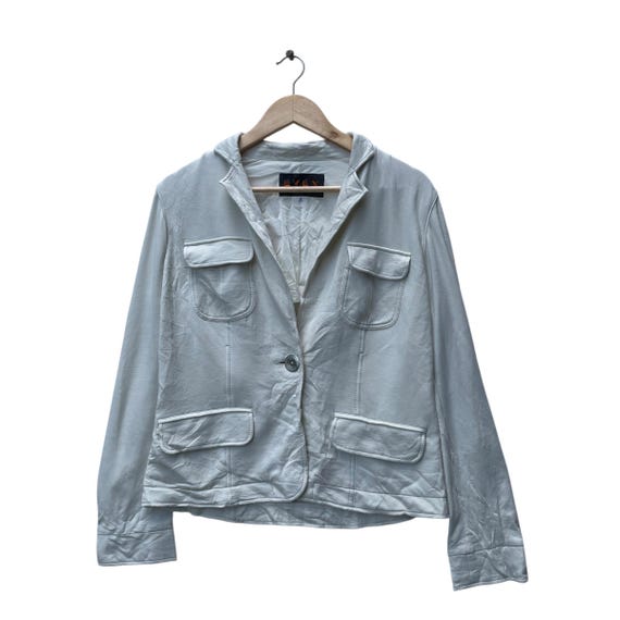 Krizia, Vintage Krizia Evex 4 Pocket Jacket