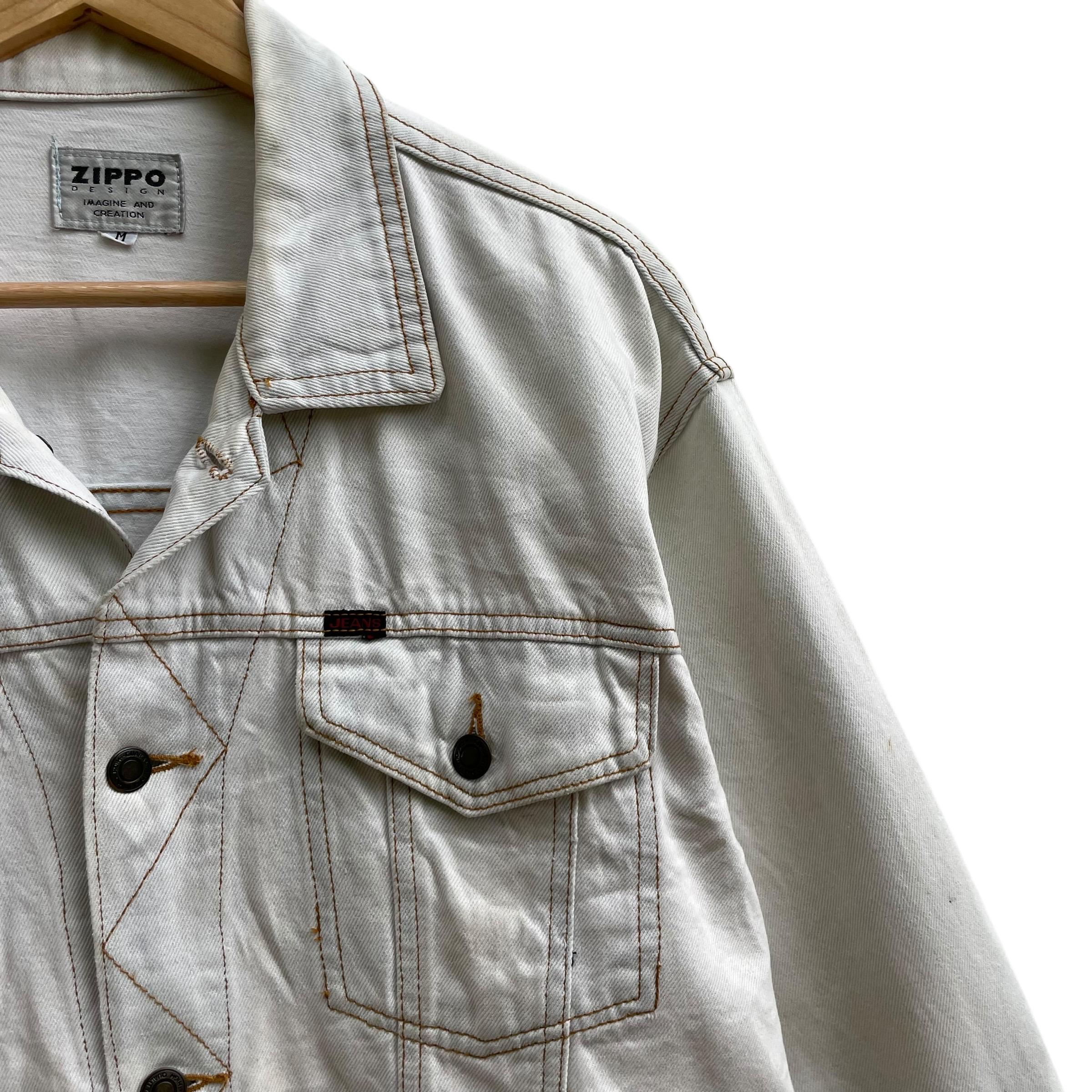 Vintage Zippo Trucker Denim Type 3 Jacket - Etsy