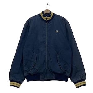 Vintage Fred Perry Bomber Jacket Size Small