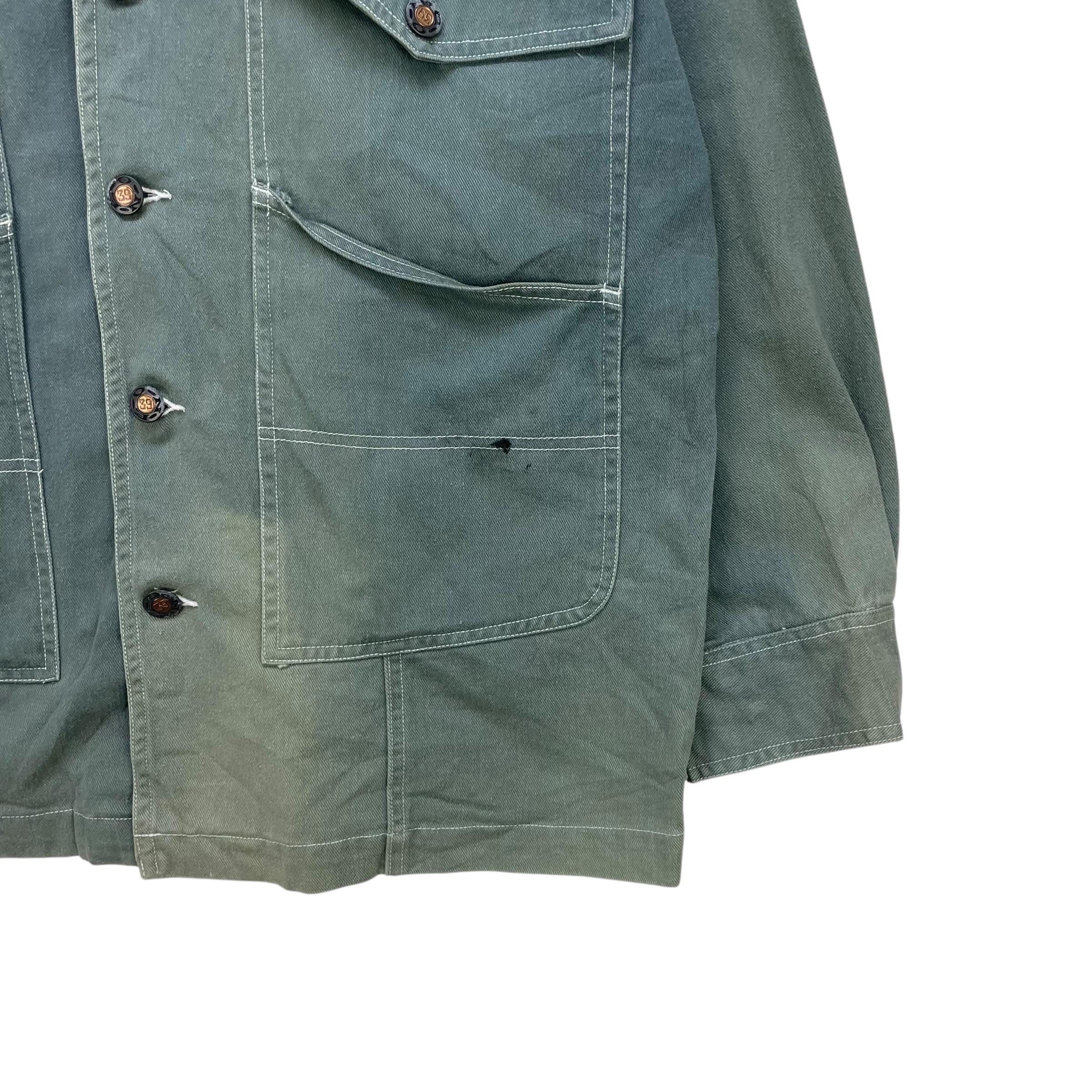 ジャケット・アウター 90S OLD NEO BLOOD KING SIZE CHORE JACKET Vintage Faded Neo Blood Workwear Jacket Vintage Chore Coat