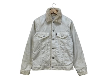 Edwin Corduroy Blanket Shearling Jacket