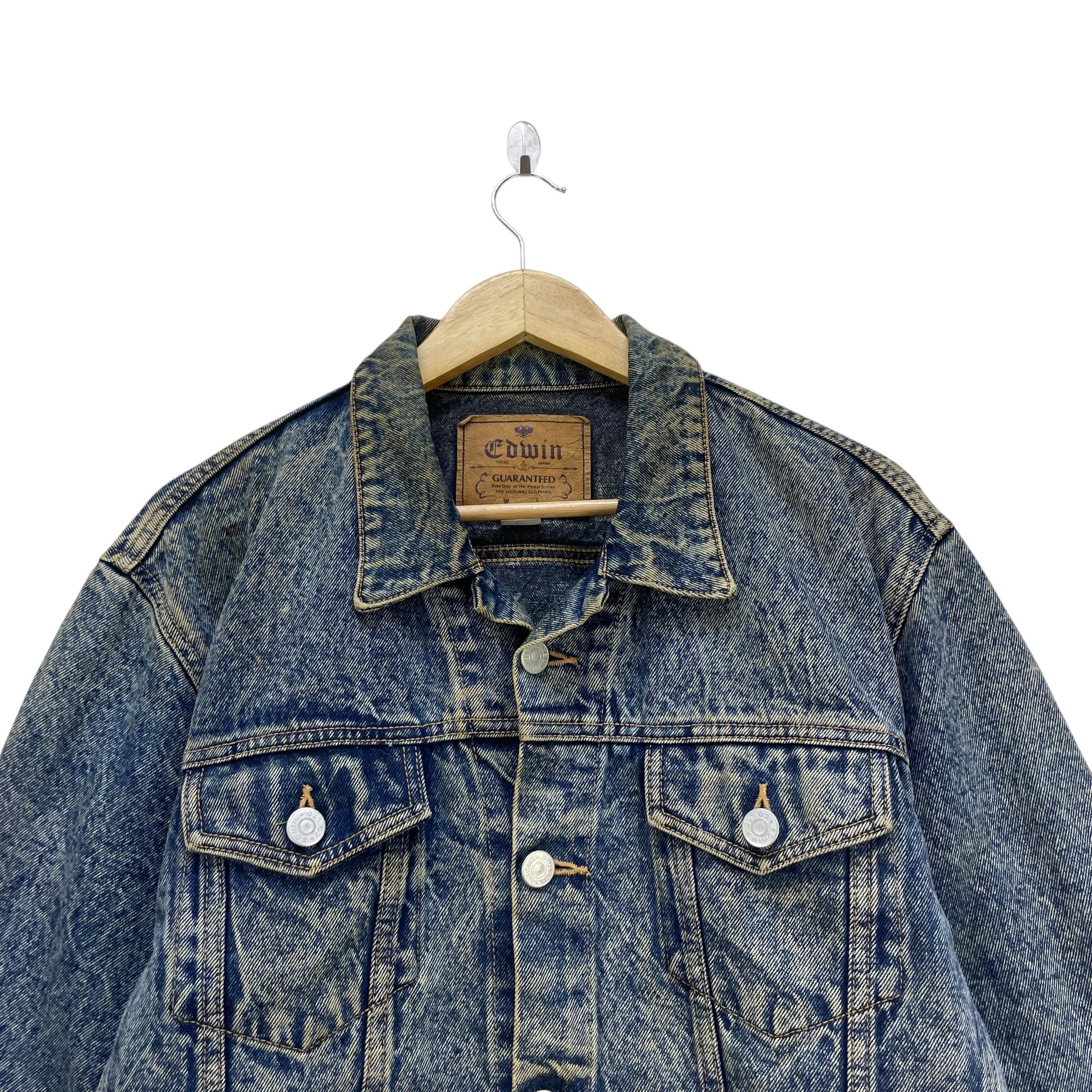 Vintage Edwin Trucker Denim Type 3 Jacket - Etsy