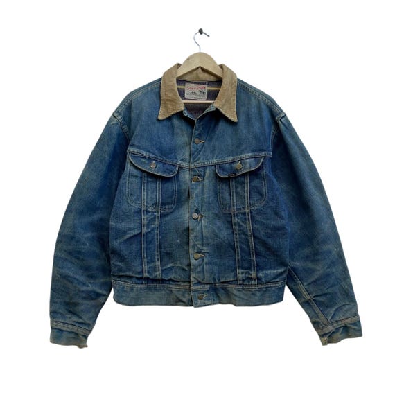 Vintage 60s Lee Storm Rider Denim Jacket, USA Made - Etsy Finland