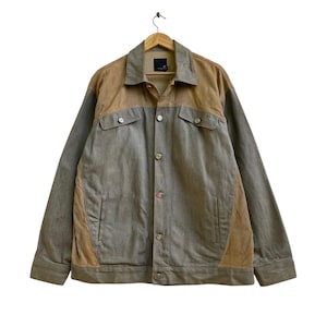 Vintage ELR Hybrid Worker Denim And Corduroy 4 Pocket Made In Japan