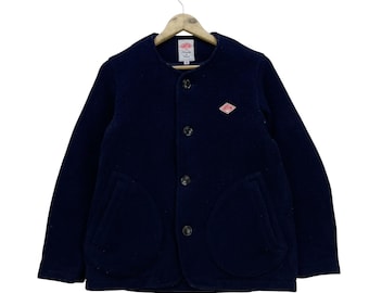 Danton Vetements De Travail Shawl Collar French Workwear Jacket