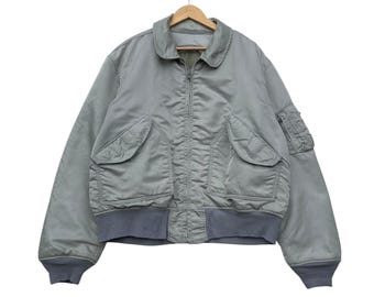 Vintage 90s Reversible MA-1 Military Ultra Force Flyers Bomber