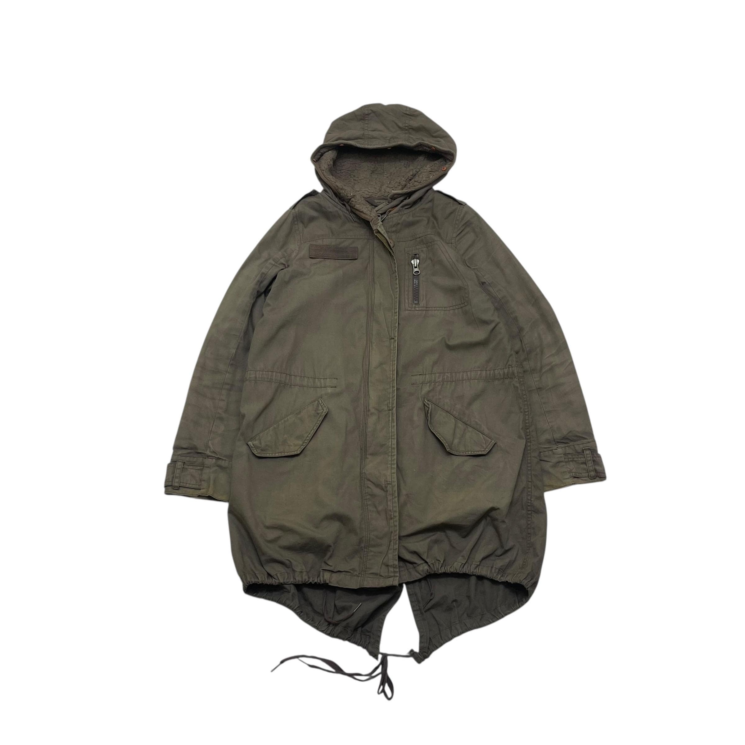 Vintage Japanese Brand GOA Parka Fishtail Military Jacket - Etsy
