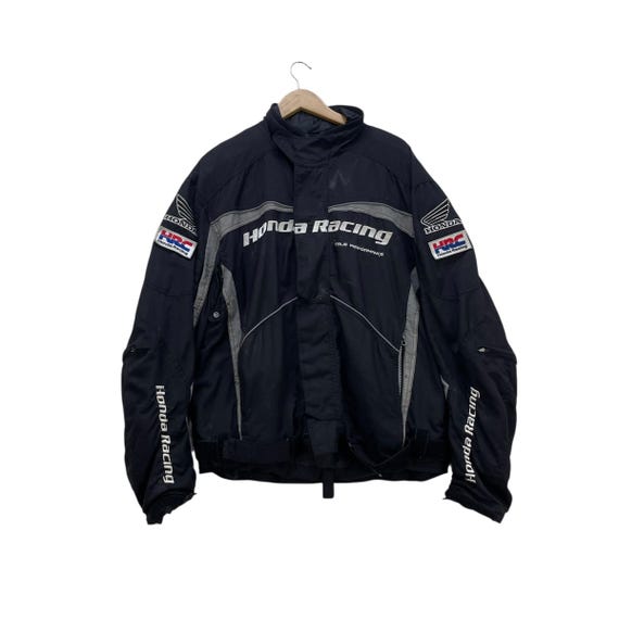 Vintage Honda HRC Racing Motor Sport Staff Racing Jacket Size