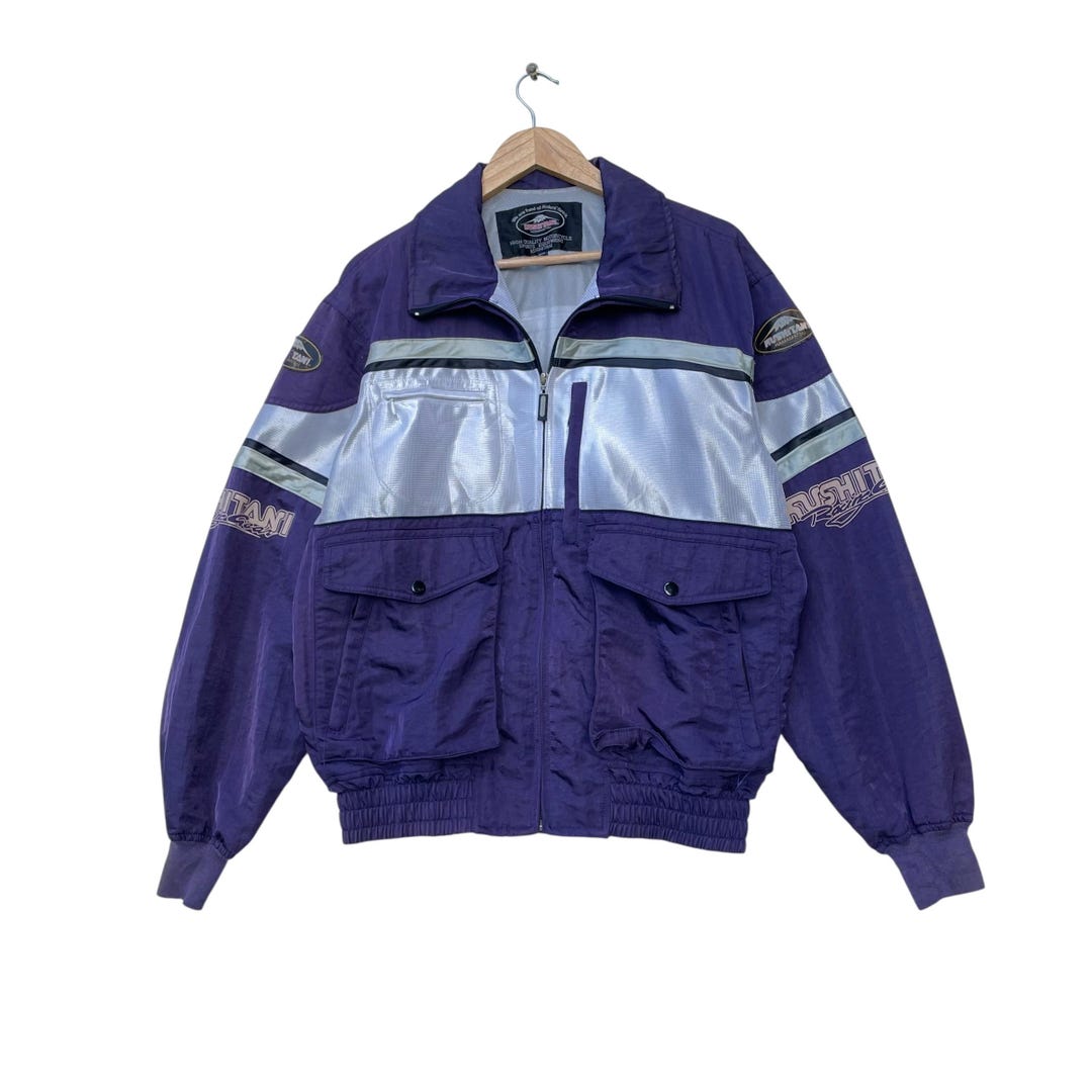 Vintage Kushitani Motorcycle Bomber Jacket - Etsy Israel