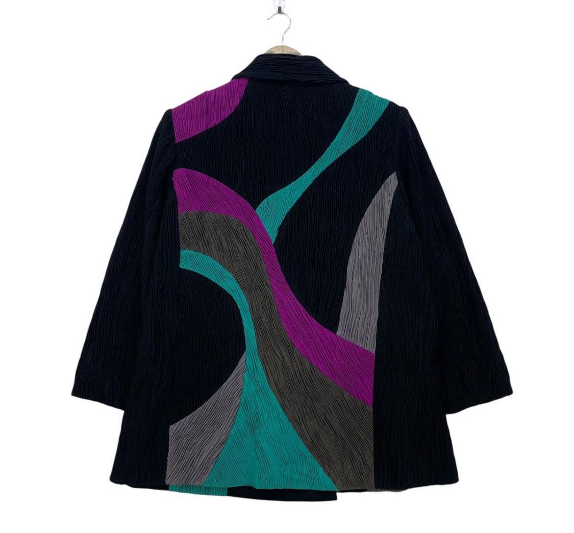 ジャケット・アウター Reiko Vintage Mr Reiko Pleat Colourful Jacket - Etsy