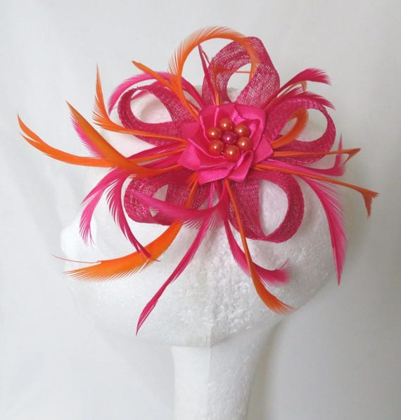 Cerise Raspberry Fuchsia Pink and Orange Bright Vibrant  display picture 3