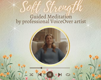 Guided Meditation for Moms in mp3 | Soft Strength for daily practice