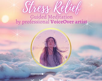 Meditación guiada para aliviar el estrés, liberar emociones, sanar y alcanzar la paz interior / Audio para calmar la mente