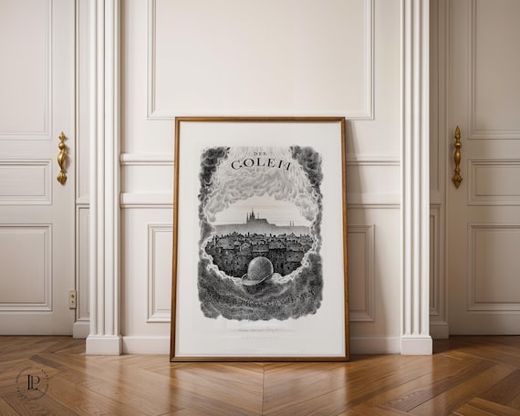 Hugo Steiner-Prag "Dedication" ca. 1916 Poster unframed – Illustration with symbolic power | Giclée art print vertical