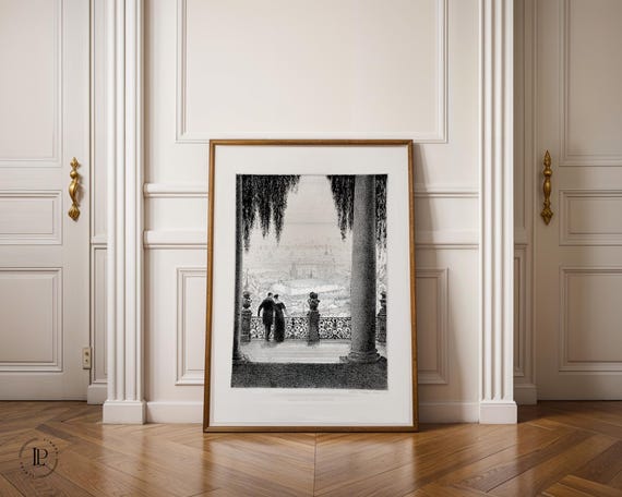 Hugo Steiner-Prag "The Liberated" c. 1916 Poster unframed – Symbolic new beginning | Giclée art print vertical