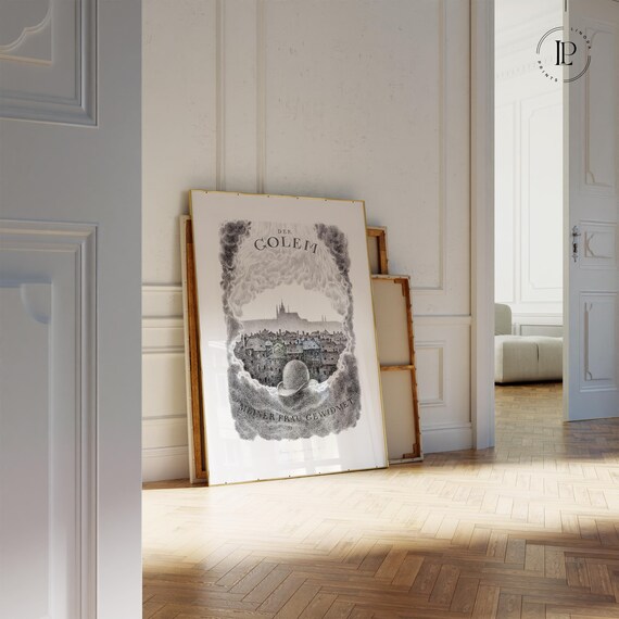 Hugo Steiner-Prag "Dedication" 1920s framed poster – Symbolist text graphic | Giclée art print with white border