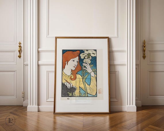 Eugène Grasset "Salon des Cents" 1894 poster unframed – Art Nouveau art | High-quality art print with white border