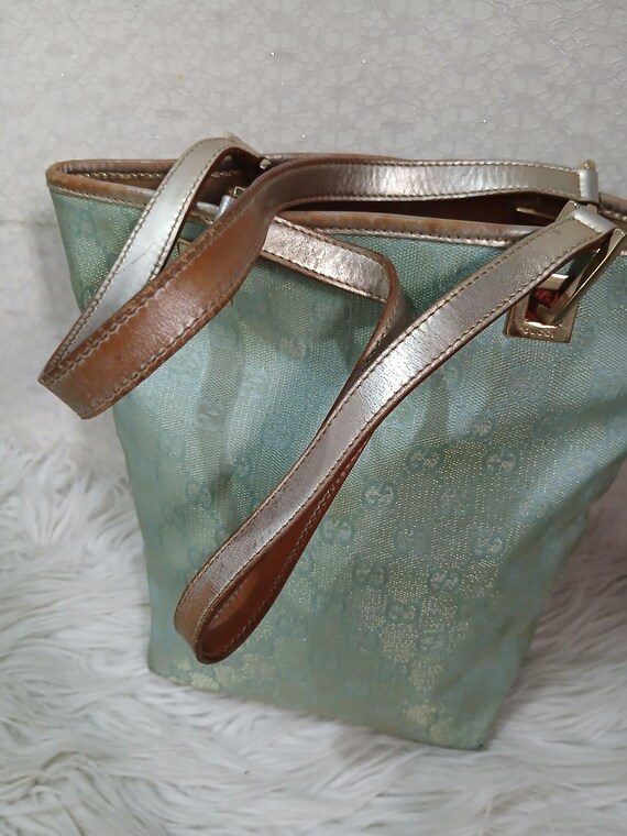 Gucci Monogram Eclipse Tote Bag - image 9