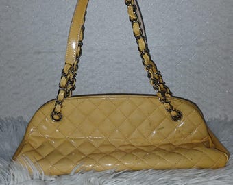 Channel Leather Handbag
