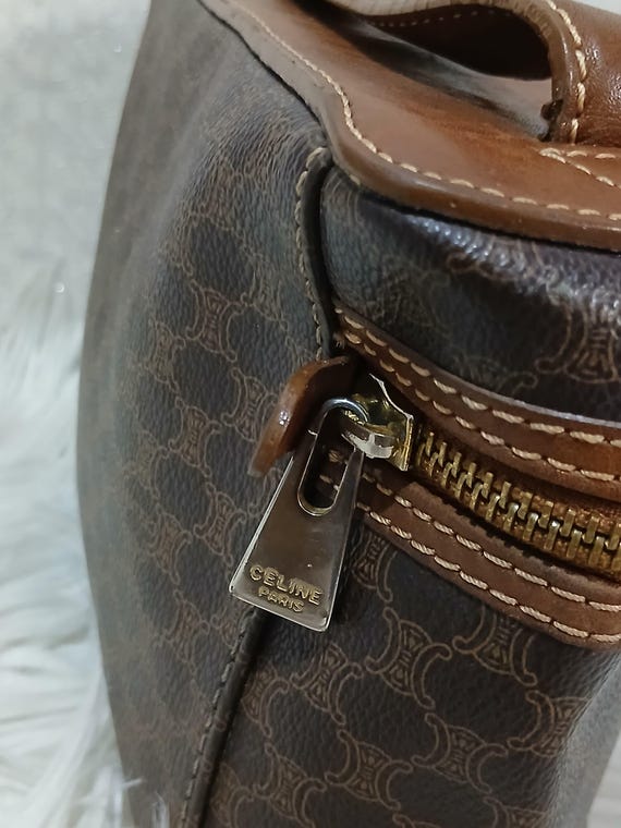 Celine Macadam Canvas Vanity Cosmetic Pouch - Etsy UK