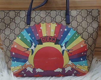 Gucci GG Plus Supreme Multiple colors Mini Bag