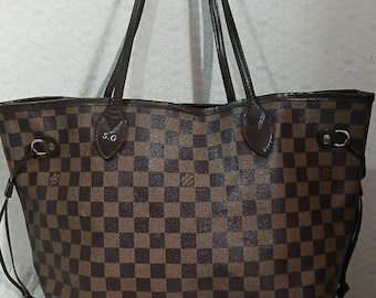Louis Vuitton Neverful Damier Ebene Canvas
