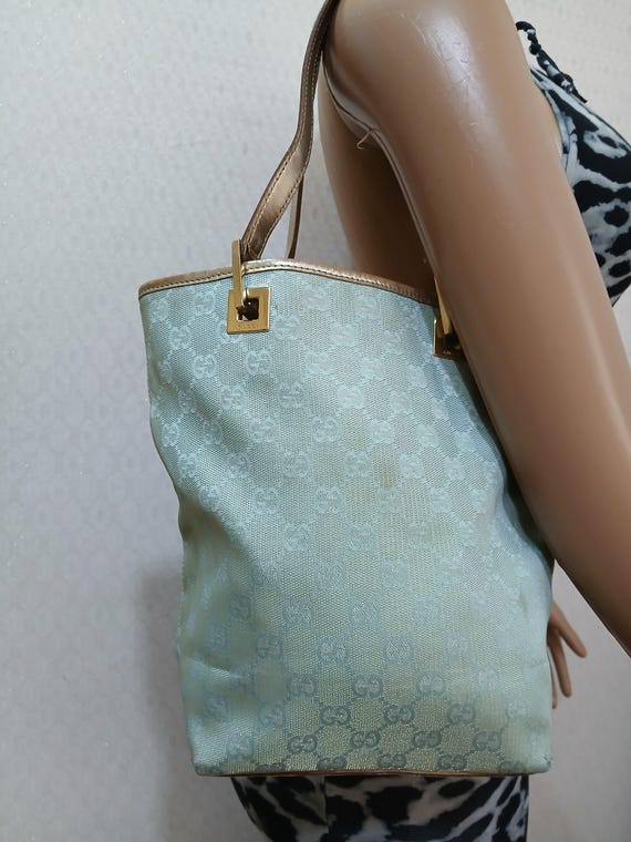 Gucci Monogram Eclipse Tote Bag - image 2