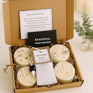 Aromatherapy Shower Steamer Set: Natural Essential Oils, Spa Fizzies