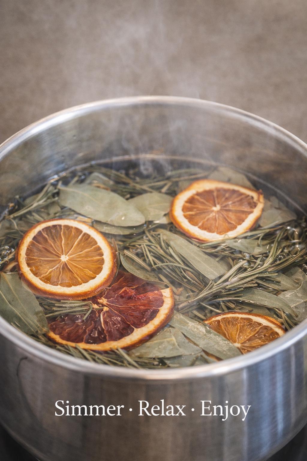 Simmer Pot Kit | Botanical Home Fragrance | Natural Potpourri ...