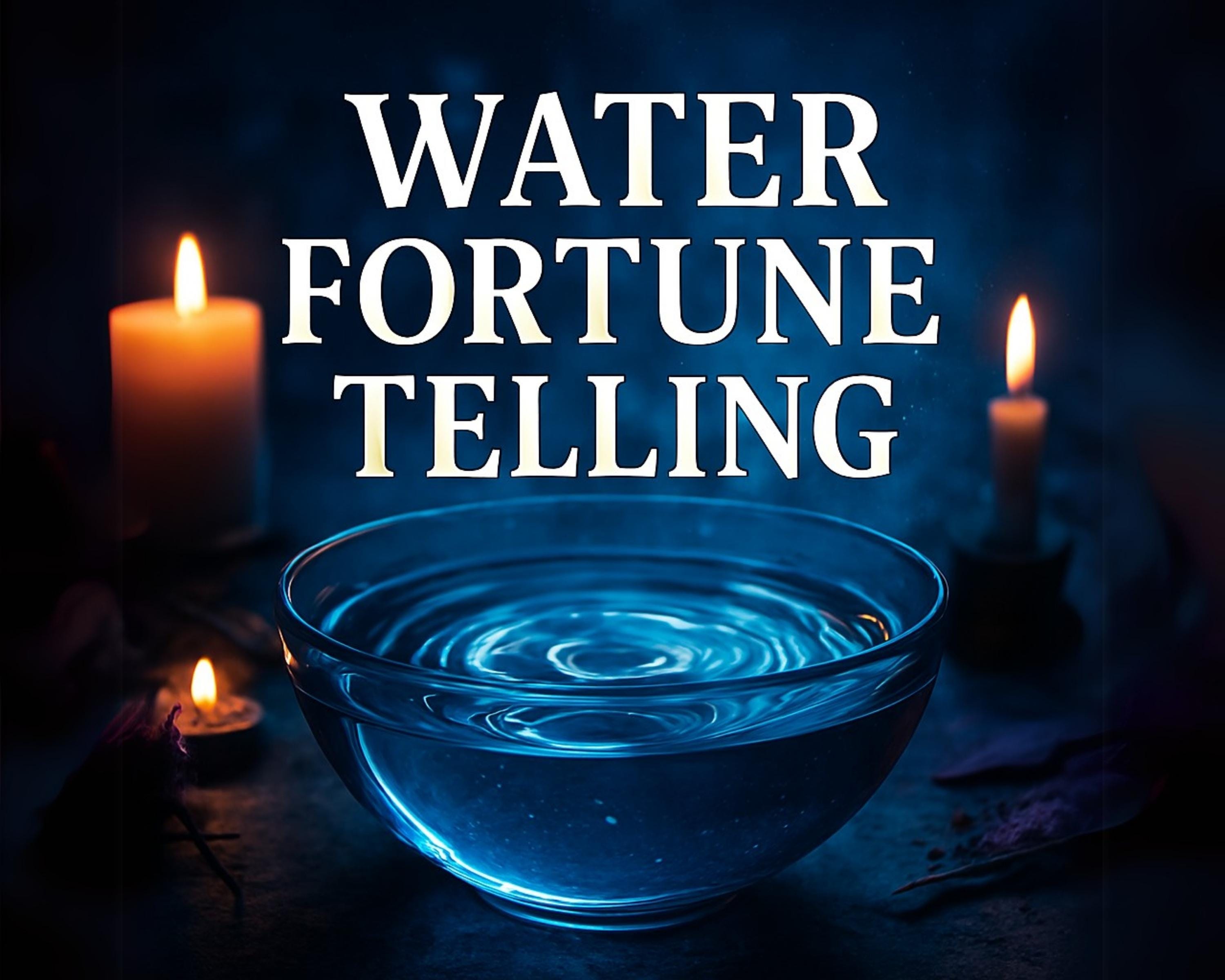 Water Fortune Telling, Psychic Reading, Water Reading, Love, Career, Relationships, What does my horoscope say?, What am I up against?