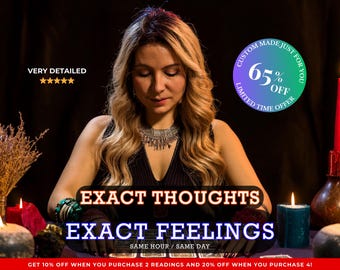Exact Thoughts Love Reading, exact telepathy, Exact FeeIings, Detailed Description,  Love Reading Psychic, Honest Psychic
