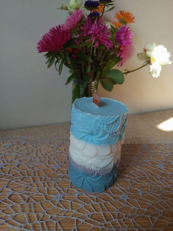 Svece no sojas vaska.Bez aromāta,alerģiskiem cilvēkiem.