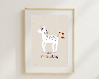 Affirmationsposter, Affirmationskarten, Kinderzimmer Poster, Wanddekoration Kinderzimmer, Affirmationen Kinder, Mutmacher Kinder