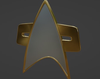Star Trek Deep Space 9, Voyager Com badge